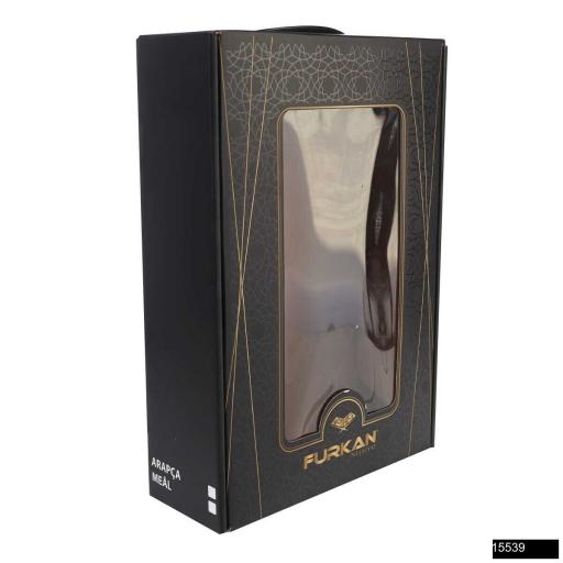 Ahşap Kabe Muhafazalı Maketler için Pencereli Taşıma Çantası (Kabe, Meva, Çatlak Boyalı Modeller İçin) - Orta Boy