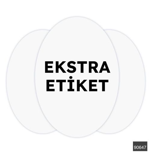 Ekstra Etiket 1 Sayfa(16 Adet Etiket Bulundurur)