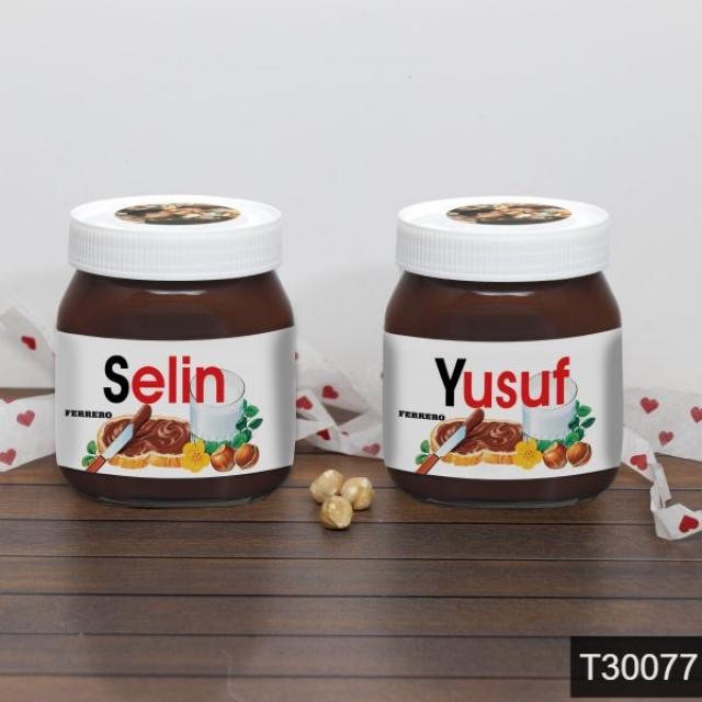 Kişiye Özel İsimli  2'li Nutella